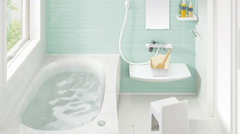 バスルーム（浴室・お風呂）のリフォーム例の写真
